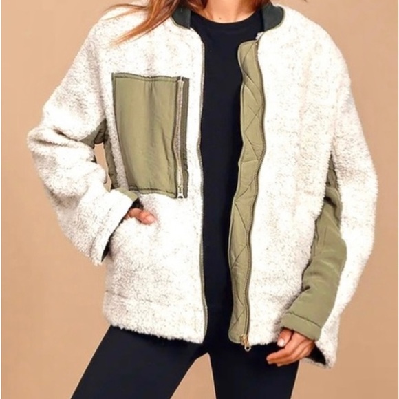 We The Free Jackets & Blazers - Free People “We the Free” Rivington Sherpa Jacket